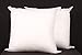 Pal Fabric (Set of 2) 16x16 Square Sham Soft Cotton Feel Microfiber Pillow Insert Made in USA (16x16)