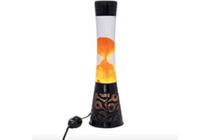 Relaxus Lava Lamp 16" Cool Lamp Filled with Himalayan Pink Salt with Adjustable Dimmer
