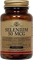 Solgar Selenium Tablets, 50 Mcg, 100 Count