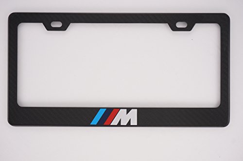 BMW M Carbon Fiber License Plate Frame