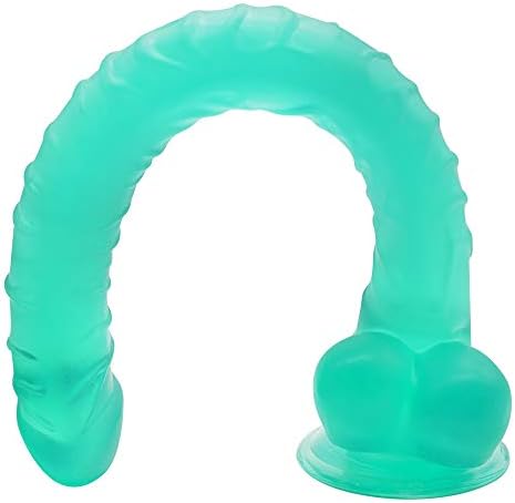 yyyhhh Big 16.53in Ladies Soft Suction Cup Silicone Material Assured Use-green-wplail1