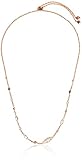 Kendra Scott Debra Rose Gold Iridescent Rock Crystal Cubic Zirconia Necklace, 28