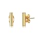 OSIANA Stud Earrings - Womens Titanium Stainless Steel Planted Glod Minimalist Earrings in Gift Box 01-Stud