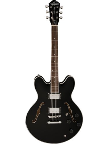 Oscar Schmidt OE30 Semi-Hollow Electric Guitar - Black