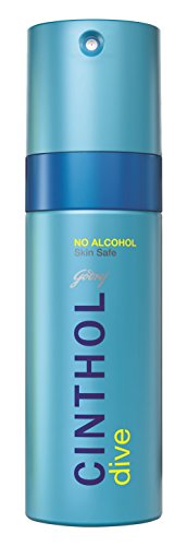 Cinthol Dive Deodorant Spray for Men, 150 ml (No Alcohol)