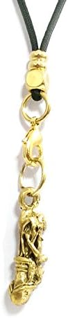 Erotic Girl Paladkik Sex Charm Thai Amulet Brass Spiritual Pendant Gift Necklace