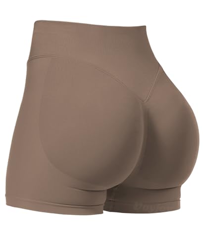 VOYJOY Women Workout Impact Shorts
