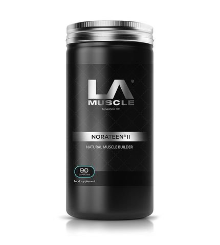 LA Muscle Norateen® II | -Powerful Natural Muscle Builder | 100% Safe With No Side Effects Even For Drug-Tested Athletes, Increases Strength & Lean Muscle In less Than a Week.