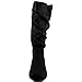 DailyShoes Women's Mid Calf Zipper Slouch Suede Comfortable Boots