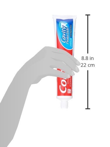 Colgate Cavity Protection Toothpaste, 8 Ounce (Pack of 6)