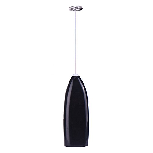 Milk Frother Coffee Frother Electric Whisk by Hasowell - Powerful Latte Cappuccino Frother Wand Hot Milk Foam Maker Best Milk Mixer Handheld Battery Operated (1)