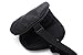 LISITER 2-in-1 Sleep Eye Mask with Ear Plugs and Travel Pouch, Adjustable Black Night Sleep Mask for Men Women, Soft Comfort Eye Shade Cover for Sleeping, Travel, Nap, Yoga Meditation