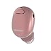 NENRENT S570 Bluetooth Earbud,Smallest Mini Invisible Wireless Bluetooth Earpiece Headset Headphone Earphone with Mic Hands-Free Calls for iPhone Samsung Galaxy LG and Smartphones Rose Gold (1 Piece)