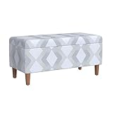 HomePop Storage Bench, 36 x 16 x 17.5