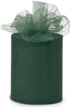 Wedding Tulle Roll HUNTER Great Price 6in x 300ft (100 yards long)