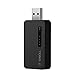 USB Wi-Fi Range Extender,TONGJI High Gain 2.4GHz 300Mbps Wireless WiFi Signal Range Amplifier (Black)