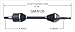 SurTrack GM-8135 CV Axle Shaft