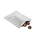 Halulu Storage Bags - Silver Aluminum Foil Mylar Bag Smell Proof Pouches 100pcs 6.4x8.8