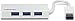 TRENDnet 4-Port USB 3.0 Hub, TU3-H4E, Plug & Play, Compact Size USB 3.0 Hub Compatible with Linux, Windows, Mac, Nintendo Switch, Backwards Compatible with USB 2.0, White