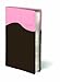 NIV, Gift Bible, Leathersoft, Pink/Brown, Red Letter Edition