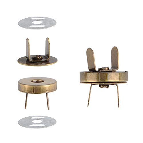 image for Onwon 20 Set Magnetic Snaps for Purse Magnetic Bag Fastener Clasp Magn