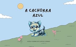 Livro A Cachorra Azul