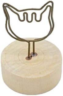 GOORCC Party Table Place Card Cards Holder Home, Party, Weddings, Decoration Set of 10 (kitty)