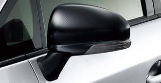 Amazon トヨタ自動車 Toyota 国内正規純正部品 40系41系プリウスa カーボン調ミラーカバー左右セット Phv オプション アクセサリー G Sにも適合 サイドミラー 車 バイク