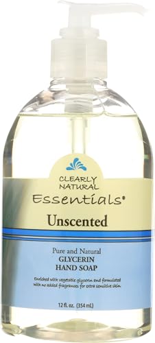 Clearly Natural, Soap Unscented, 12 Fl Oz 31lZURKmKgL