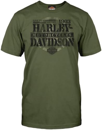 Amazon.com: Harley-Davidson Men's Knucklehead Engine Authentic T