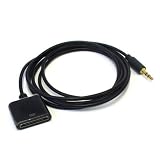 Best AUX Input Converter Adapter Cable 30pin Dock to 3.5mm Plug Compatible with Bose Sounddock - 3.3 feet (Amazon Echo Works!) (Black)