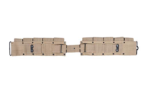 World War Replica US M1 Garand M1923 Cartridge Belt Will fit up to 48" Waist - Thumbnail 4