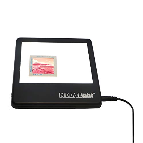 Medalight LP-100N 5 x 4 Inches Ultra-Thin LED Light Panel Negative and Slide Viewer