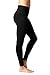 90 Degree By Reflex - High Waist Cotton Power Flex Leggings - Tummy Control - Black 2 Pack - Large