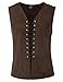 SCARLET DARKNESS Mens Gothic Vest Waistcoat Steampunk Victorian Tailcoat SL36-1 XL