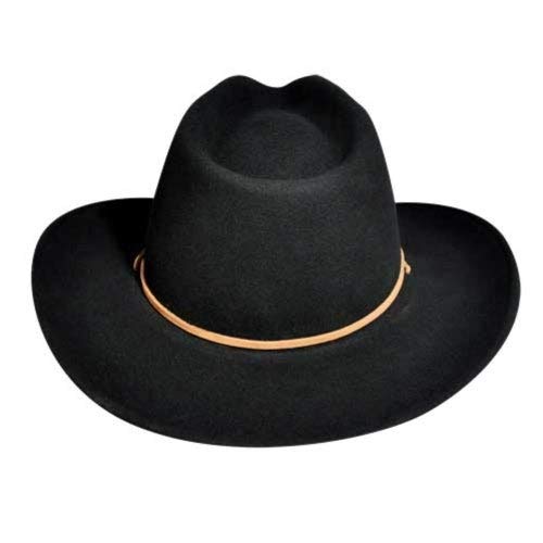 Bailey W05LFK Men's Joe Eder Hat, Black - M - Thumbnail 2