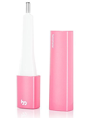 Femometer Digital Basal Thermometer, Accurate Oral Fertility Thermometer with APP (for Android or iOS) for Ovulation Tracking and Natural Family Planning, Pink