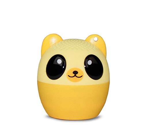 TBS2520 Mini Enceinte Bluetooth sans Fil Mini-Animal Ourson – Super Mignon – 3 Watts – Fonctions Kit Main-Libre Téléphone & Selfie – Appli pour Jouer – pour iPhone Samsung Huawei etc & Tablette