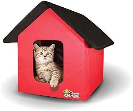 heated cat house amazon