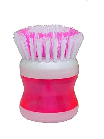 Glan Soft Silicone Body Washing Hair Shampoo Scalp Massage Brush For Hair Cleaning 20 Gram Pack of 1 (M1)