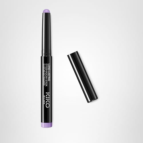 Kiko Milano Long Lasting Eyeshadow Stick - 24-Hour Wear, Transfer-Proof, Creamy Blendable Formula with Argan Oil, No-Transfer, Easy Application - 11 Lilac - 1.64g