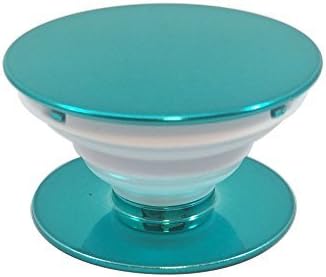 Pop Out Phone Grip and Stand, Socket Mobile Holder for your Phone &amp; Tablet (Turquoise)