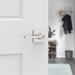 Kwikset Casey Entry Door Handle with Lock and