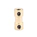 uxcell 3mm to 4mm Copper DIY Motor Shaft Coupling Joint Connector for Electric Car Toy