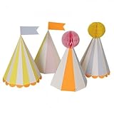Meri Meri Silly Circus Party Hats - Pack of 8 Hats