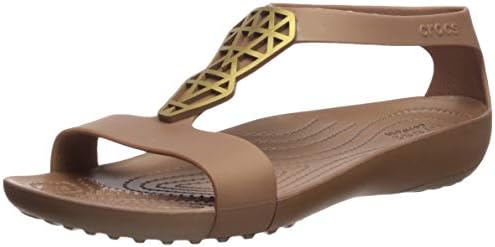crocs women's serena embellished flat sandal
