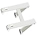 Qualward Window Air Conditioner Brackets AC Support Bracket for 5000 to 12000 BTU Small A/C Units, Heavy Duty with 2 Arms, Up to 105 lbs