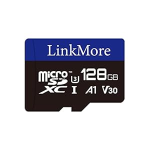 LinkMore 128GB マイクロSDカード Nintendo Switch対応/MicroSDXCカード / U3 / A1 / V30 / SDアダプター付 (読込最大95MB/s)