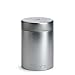 Teabox Round Tea Tin | Holds 100g of Tea | Twist Lock Top | Tea Container/Storage | Silver