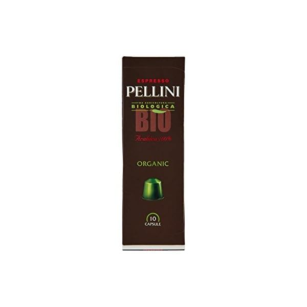 Pellini Luxus Organischen Nespresso Kompatibel Kaffeekapseln 10 Pro Packung (Packung mit 6)
